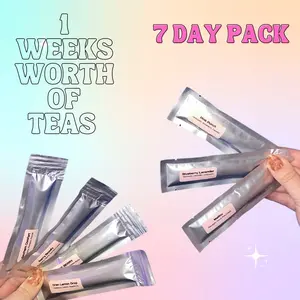 7 Day Pack Non-MLM Loaded Tea - Refreshing Beverage - Mix