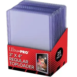 3x4 Ultra Pro Regular Toploaders - 25 Count