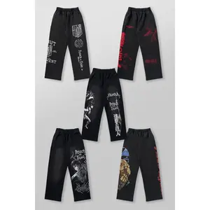 2128 - AOT©  x YLA Baggy Joggers