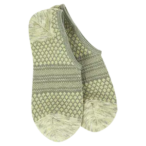 World's Softest Weekend No Show Socks - Envy Multi