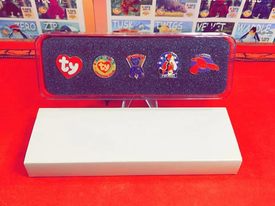 Ty Original Pin set ( 5 pins )