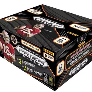 2025 PRIZM PANINI BLACK NFL FOOTBALL HOBBY PACK/BOX