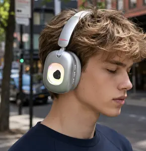 Ferrofluid Headphones RGB Music Reactive Over Ear Bluetooth Headphones – Sound You Can See