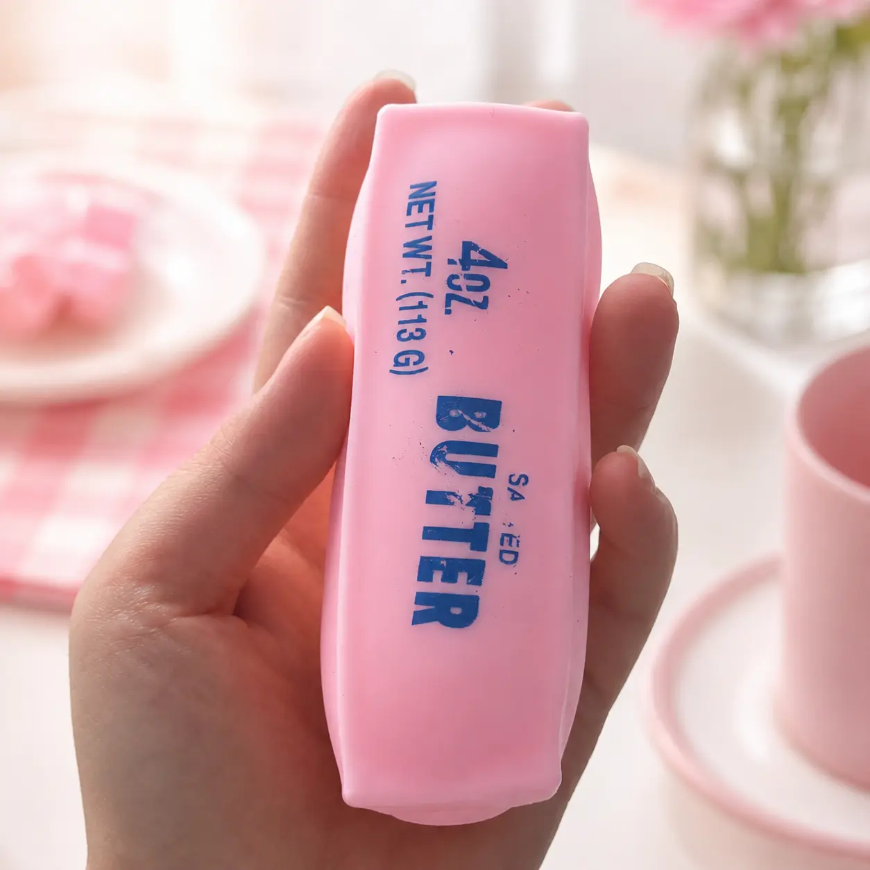 [DealsForYou] Pink TPR Shell Butter Squishy Toy, Unisex Slow-Rising Scented Squeeze Fidget Toy, Sensory Stress Relief Birthday Gift, Restock, DealsForYouDays, DFYD