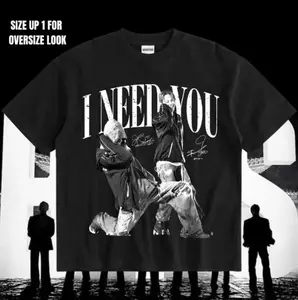 I Need You TShirt,K-POP World Tour 2026 Tee, Vintage Hip Hop Graphic TShirt, Rap Music Fan Gift