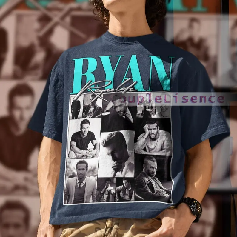 RYAN REYNOLDS Vintage Shirt | Ryan Reynolds Homage Fan Tees