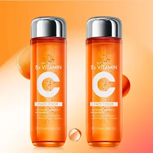 5X Vitamin C Face Toner with Niacinamide, Hyaluronic Acid, Moisturizer Benefits - Mild, Sensitive Skin Daily Hydrating Toner, 4.4 fl oz