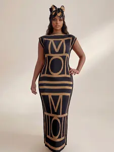 Women's Beach Cover-Up Set, Striped Print Long Dress & Shawl Scarf, Sun Protection Wrap, Casual Summer, Beach Cover Ups, Swimsuit Cover Up, Swimwear Cover Up