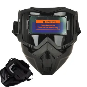 Spring Auto Darkening Welding Helmet – Solar Welding Hood, True Color Wide Shade 4/9-13, Large Viewing Screen, 4 Arc Sensors 1/25000s, TIG MIG ARC Grinding Plasma Cutting, Anti-Blue Light Safety Mask Gift for Dad