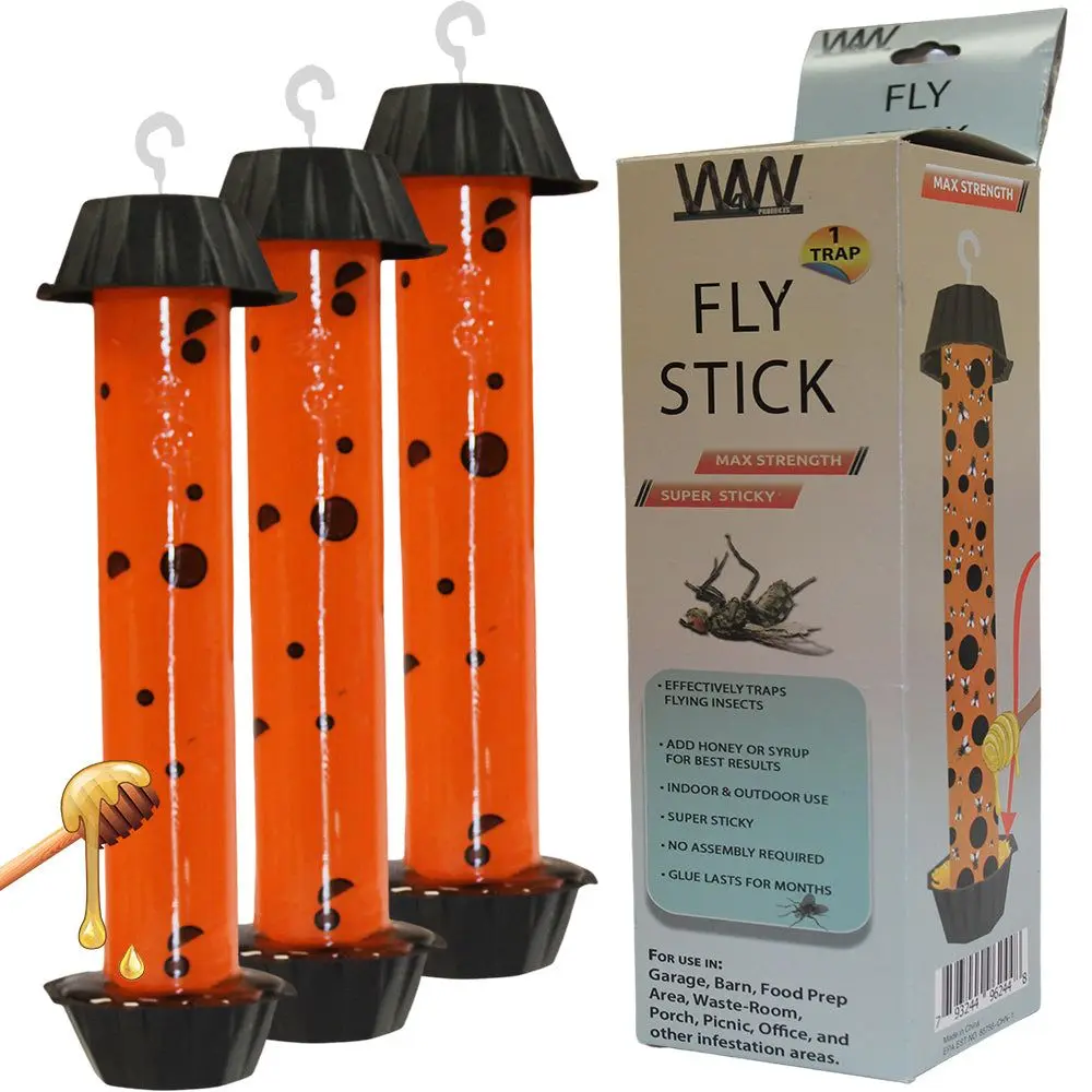 W4W Jumbo Fly Stick - 3 Pack
