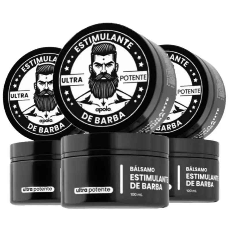 Apolo Ultra Potente Minoxidil Beard Growth Cream - Men's Special Thickening Blend, Super-Strong Beard Stimulant Cream, Target Severe Alopecia Beard, Fast Follicle Wake-Up & Repair Sparse Areas, Gets Perfect Beard.