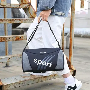 Sport Large Gym Bags and Yoga Travel Bags with Breathable Compartments Large Capacity Unisex Design for All Seasons Sporty Vest Bag Gym Sessions Outdoor Fitness Bag