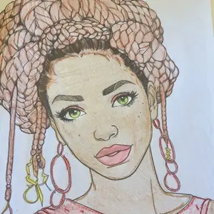 Coloring Book For Black Women | 100 Pages Of Beautiful Black Queens And Melanin Goddesses | Anti Anxiety And Relaxation Self Care |: 50 Beautiful ... Black Women - Great Gift For Teens And Adults Paperback