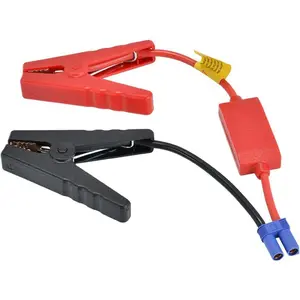 EC5 Jump Starter Cable with Battery Clamps for 12V Emergency Portable Use, 10AWG Car Jump Start Battery Booster Cable, Replacement Alligator Clips, Booster Jumper Cables, Car Jump Starter Battery Clips