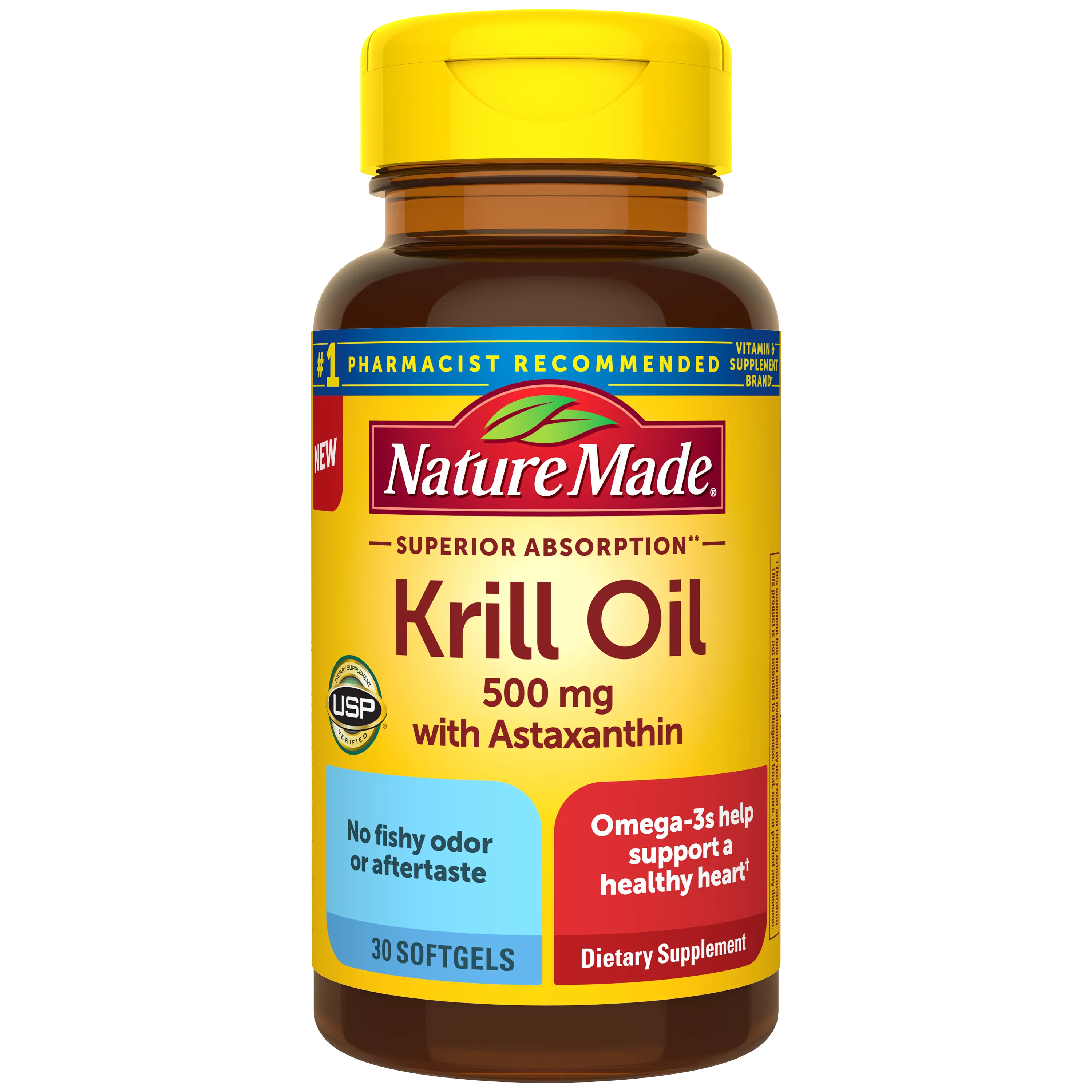 Superior Absorption** Krill Oil 500 Mg Softgels