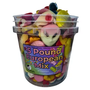 Pick Your Mix Candy Bucket 5lb | Choose Your Flavors | Whales Turtles Gummies | Handpacked Fresh