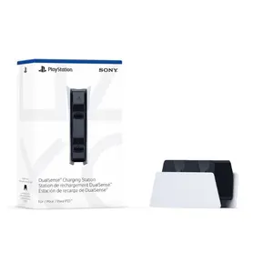 Sony DualSense Charging Station for PS5 Controllers White Official PlayStation Accessory Compatible with DualSense Controllers Efficient Charging Sleek White Design