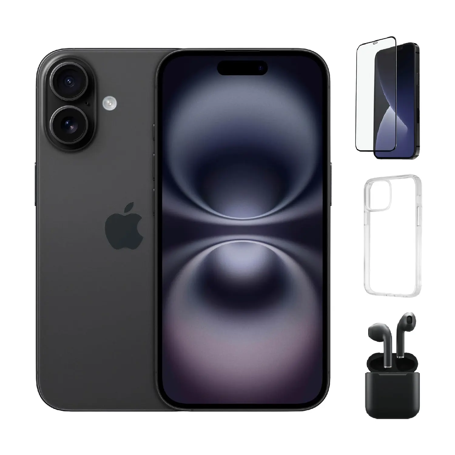 Refurbished iPhone 16 Pro Max (Unlocked)-Excellent Condition with Case, Wireless Earbuds,Tempered Glass Screen Protector & 1 Year Warranty  A3084
