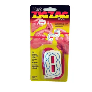 Magic Zig Zag Rope - Mesmerizing Illusion Trick with Unique Zig Zag Device for Easy Performance and Astonishing Results