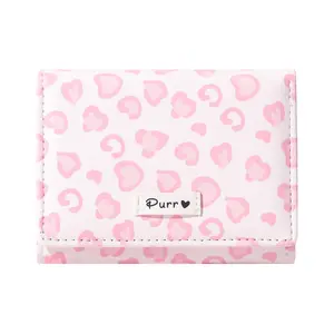 Cute Prints Wallet with 7 Credit Card Slots & ID Window for Women Girls