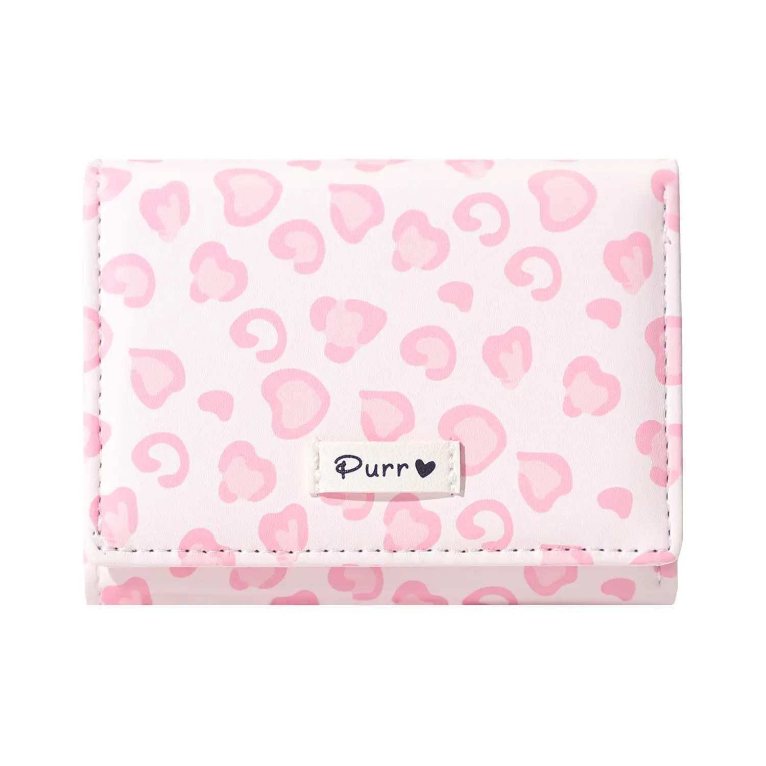 Cute Prints Wallet with 7 Credit Card Slots & ID Window for Women Girls