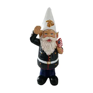 SWI Garden 12" Resin Marine Gnome