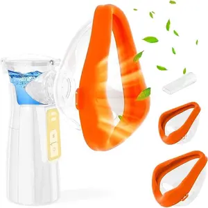 Electric Ultrasonic Mist Maker, Portable Handheld Humidifier, Home Facial Steamer, Easy to Use, Ideal for Home and Travel, Face Steamer