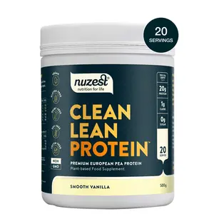 Nuzest - Clean Lean Protein - Premium Vegan Plant Based -Dairy Free -Gluten Free -GMO Free - Pea Protein