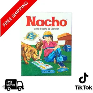 Nacho: Initial Reading Book (Nacho Collection) - Soft-Cover Children's Picture Book for Early Reading Practice