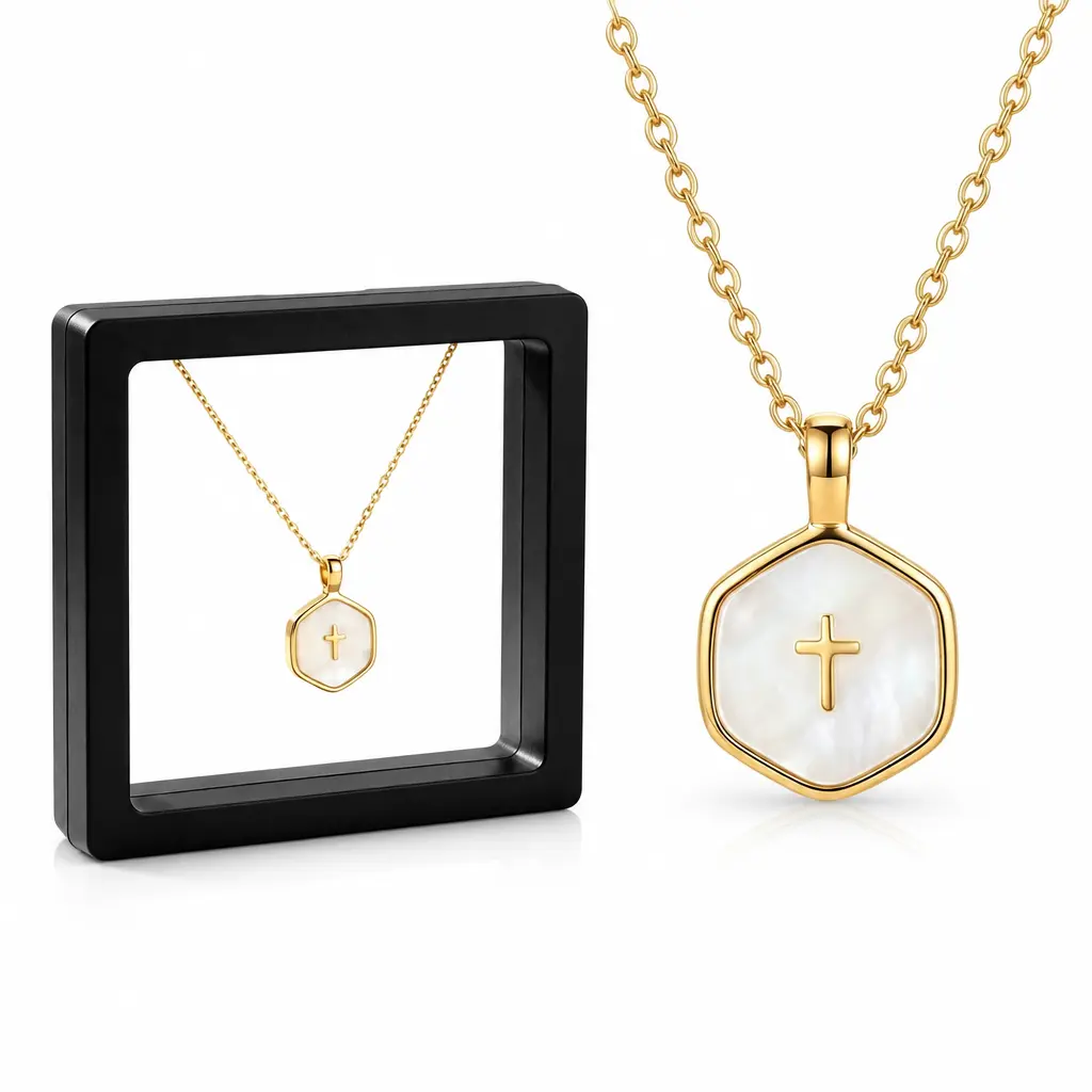 Cross Necklace for Women Trendy, Dainty Minimalist Cross Necklace, Cute Simple Small Necklace, Faith Jewelry, Everyday Layering Necklace, Old Money Style Jewelry, Viral TikTok Gift for Her