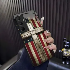 Patriotic American Flag Eagle Phone Case for 【Galaxy A35】 | Shockproof USA Design Cover 666