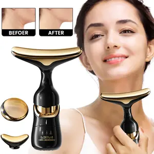 Face Massager Electric Facial LED Neck Face Lifting Anti Aging Care Women Gift Firming highfrequencywand