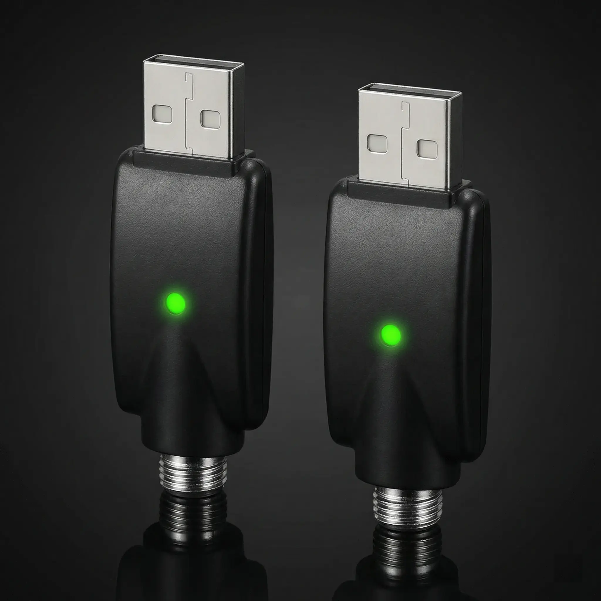 Intelligent 510 Threaded USB Charger Cable with LED Indicator, Fast Charging, Durable PVC Material, Overcharge Protection for Styluses, Portable Soldering Irons - Car Electronics USB Charger Accessory