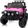 Outfunny 24V Toddler Car Electric Truck Toy - Unisex Kids Toys for Ages 2-4/2-5 Years, Outdoor Play Ride-On with Remote Control, Bluetooth Audio, Batteries, Smooth Bump Handling, Confidence-Boosting Development Features,familyfun