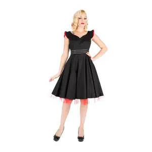 9454 Black Swing Dress