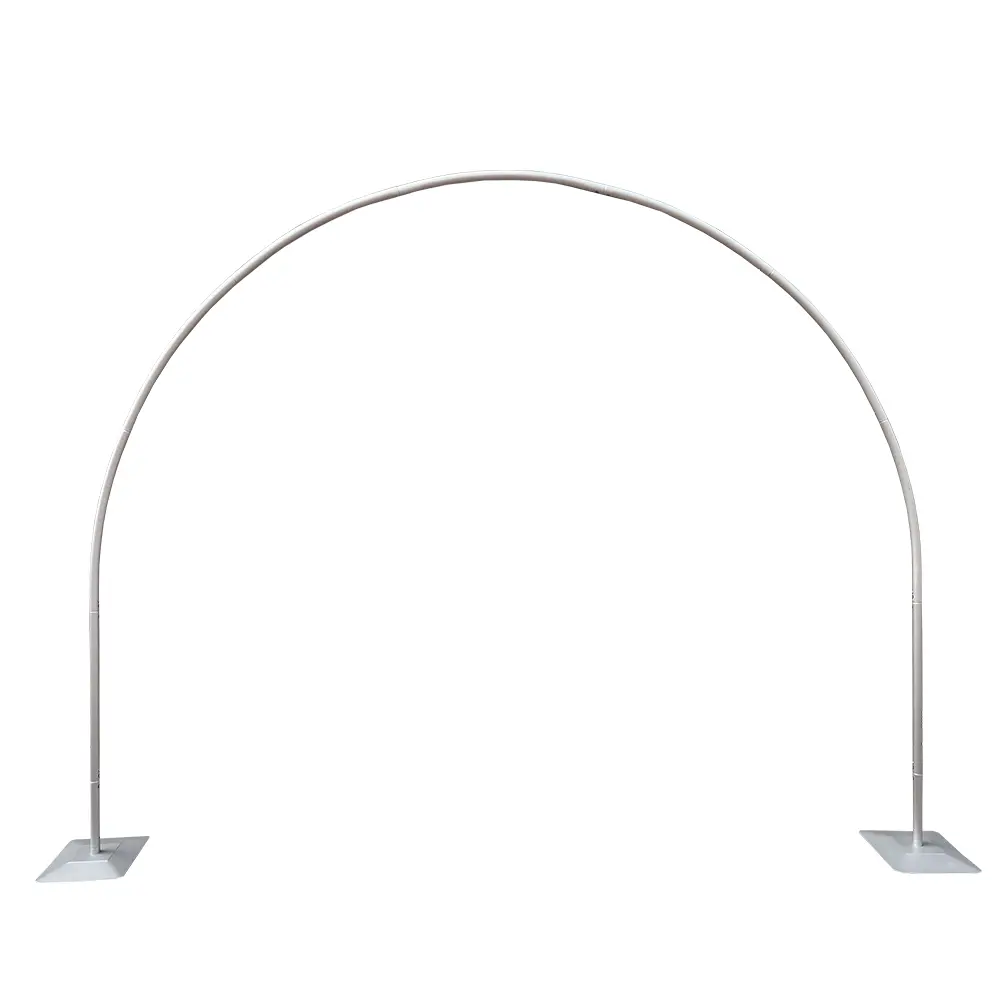 10x8ft Aluminum Alloy Tube Balloon Arch Stand, Lightweight Sturdy Reusable, Arch for Balloons & Decoration for Wedding, Birthday Party Supplies, Balloon Arch Decoration