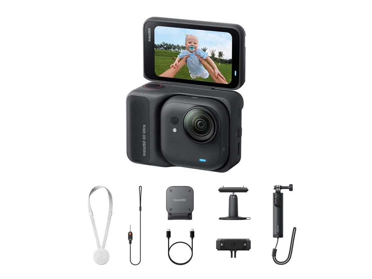 Insta360 GO Ultra, Creator Bundle, Midnight Black