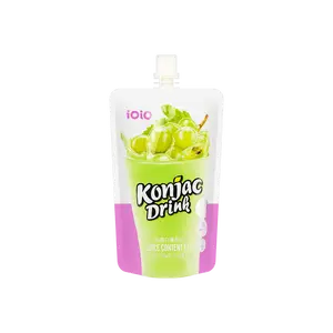 IOIO Taiwan Konjac Jelly White Grape Flavor 150g - Chewy Fruit Snack