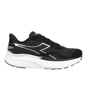 diadora Womens Equipe Nucleo Running Sneakers Shoes - Black