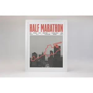 Des Moines Half-Marathon Poster