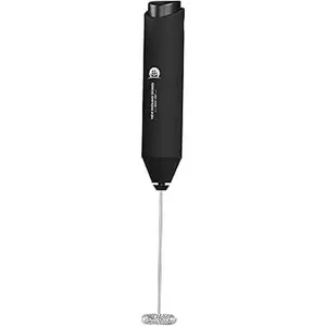 Powerful Handheld Milk Frother – Battery-Powered Drink Mixer with Stainless Steel Whisk for Coffee, Lattes & Matcha