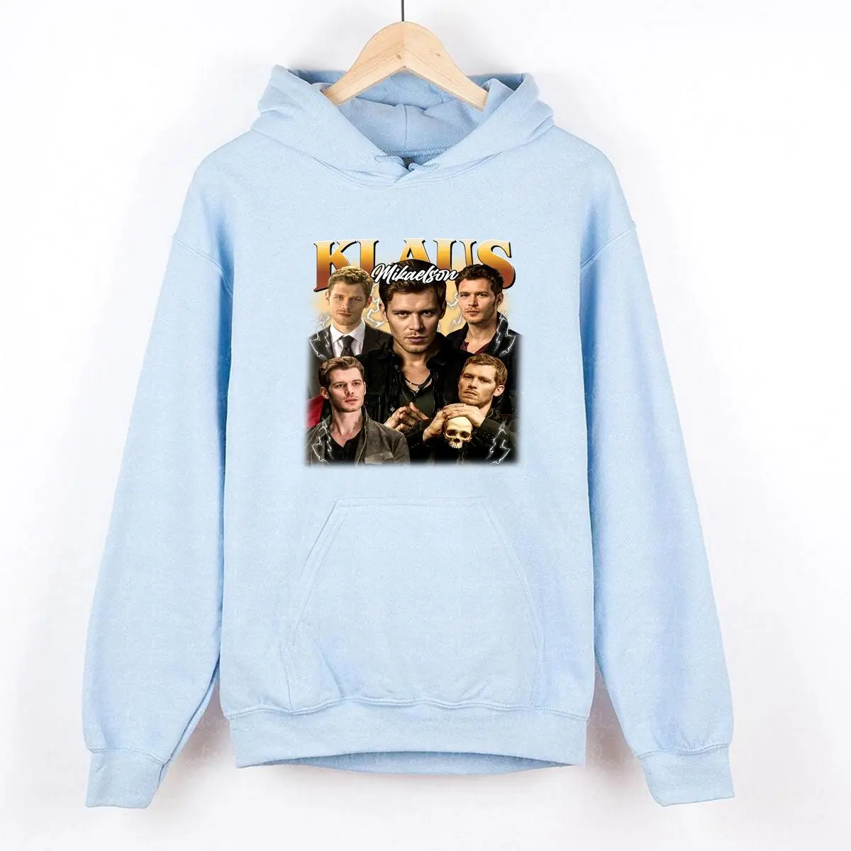 Klaus Mikaelson Vintage T-Shirt Cotton Top Hoodie Sweatshirt for Men & Women