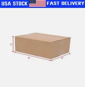 100 6x4x2 Corrugated Box Packaging Shipping Packing Mailer Carton