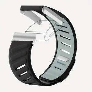 For Whoop 5 One /Peak Fitcent Super Soft Silicone Wrist Band SportFlex Replacement Wristband Compatible with WHOOP 5.0 One + Peak Fitness Tracker Smart Watch Accessories Smartwatch Strap Smart Watch Straps