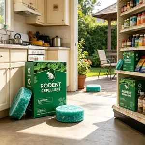 Plant-Based Home Rat Repellent Balls Pack - Safe, Non-Irritating Home Care Device for Kitchen, Wardrobe