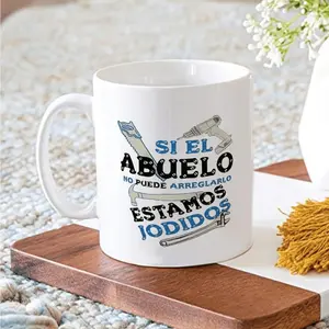 11Oz Insulated Coffee Mug Featuring a Humorous Grandpa Theme, Adorned with Tool Patterns And a Funny Repair Design, Perfect for Christmas Decorations, Travel, And Hot Beverages. an Ideal Gift for Thanksgiving, Valentine'S Day, New Year, Birthdays