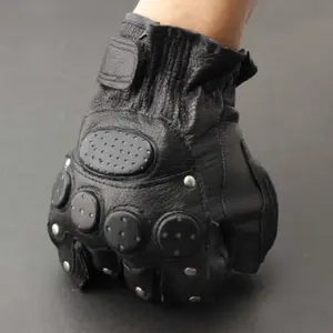 Steel-Knuckled Alchemy Stud-Encrusted Rider Gauntlets Neo-Industrial Armor for Urban Asphalt to Equinox Night Rides with 2025 Ouroboros Grip Tech