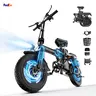E Bike Folding Electric Bike for Hardcore Outdoor Cycling, 1000W peak value, 48V 15Ah Battery, 14-Level Shock Absorption, 45Km Range, Dual Disc Brakes, UL2849 Certified bateria de bicicleta,outdoorfun