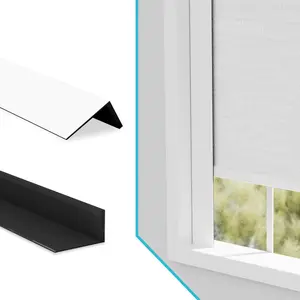 Light Blockers Blackout Side Tracks, PVC Blackout Side Strips for Window Shades and Blinds, Light Blocking Strips for Bedroom