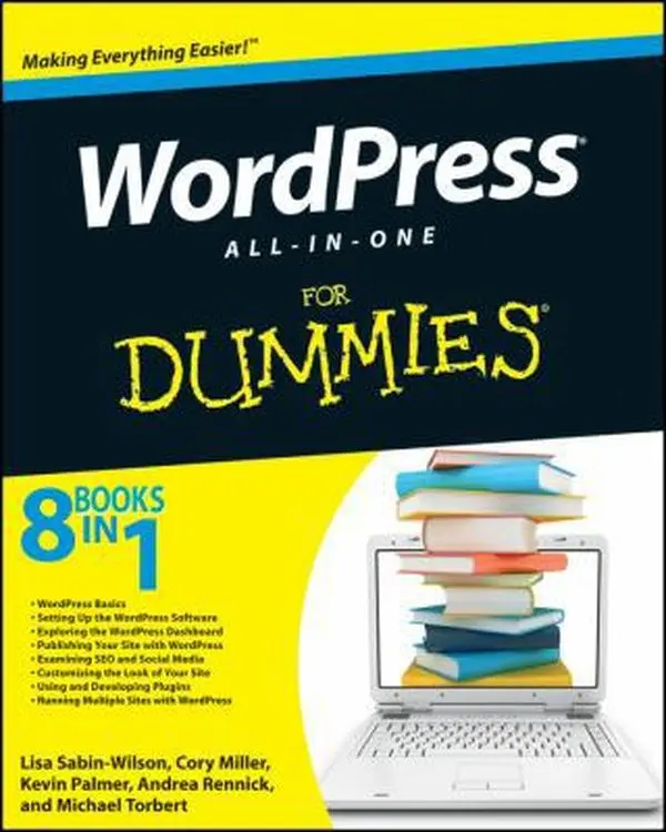USED-WordPress All-in-One for Dummies by Lisa Sabin-wilson (Paperback)